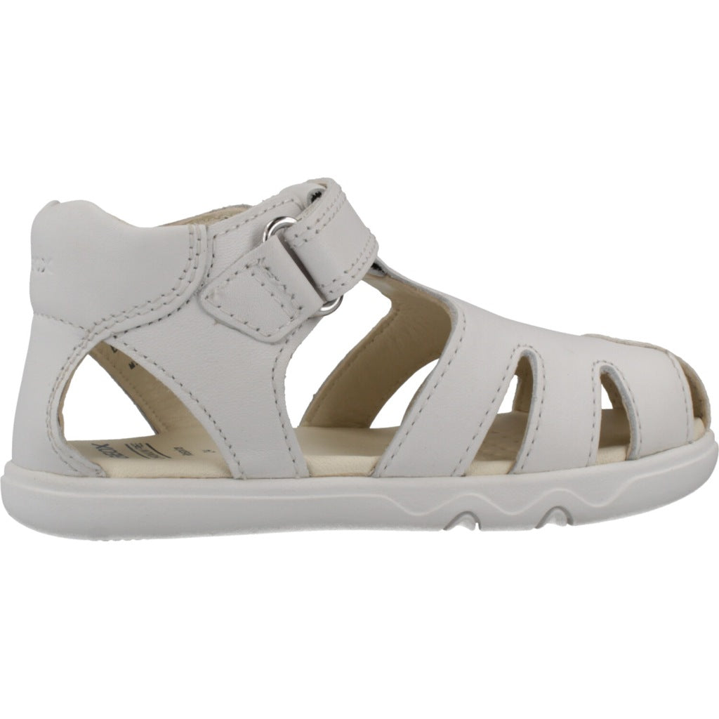 GEOX B SANDAL STEPPIEUP en color BLANCO  (4)
