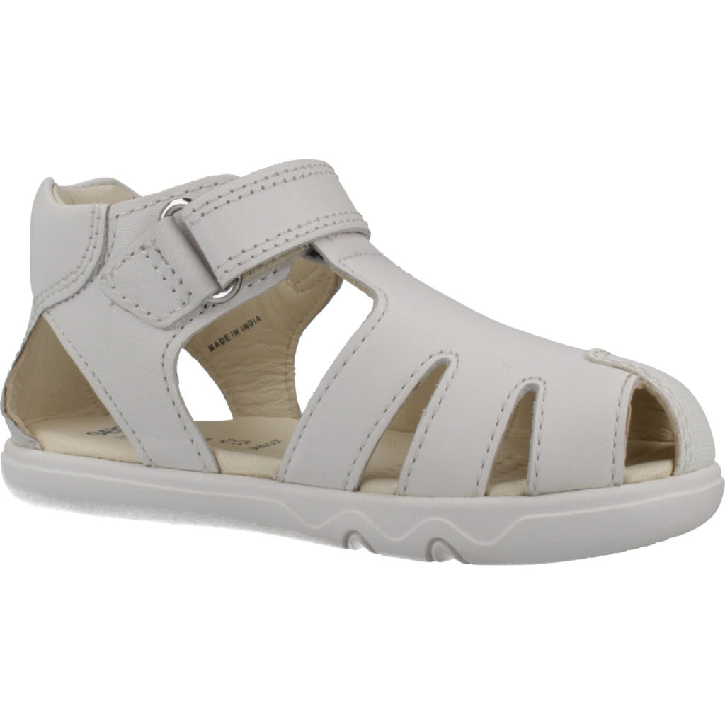 GEOX B SANDAL STEPPIEUP en color BLANCO  (5)
