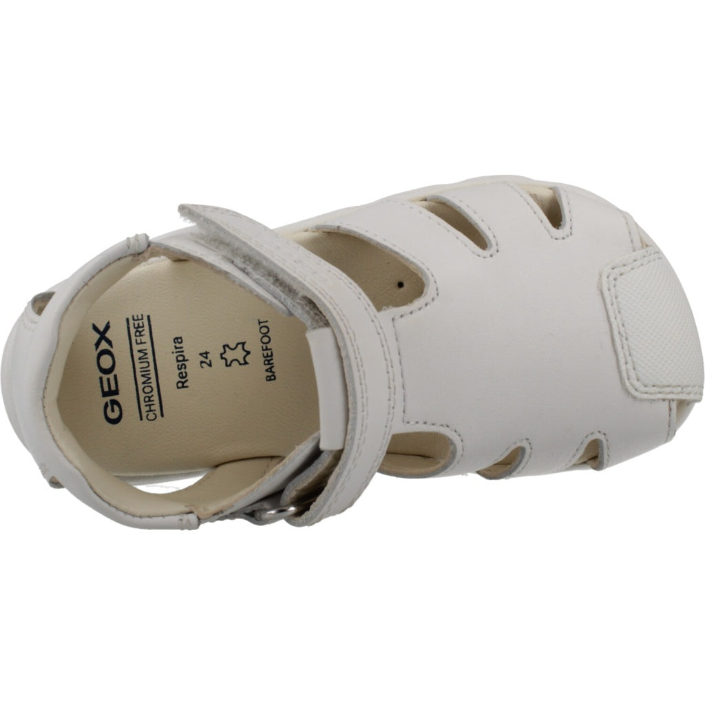 GEOX B SANDAL STEPPIEUP en color BLANCO  (7)