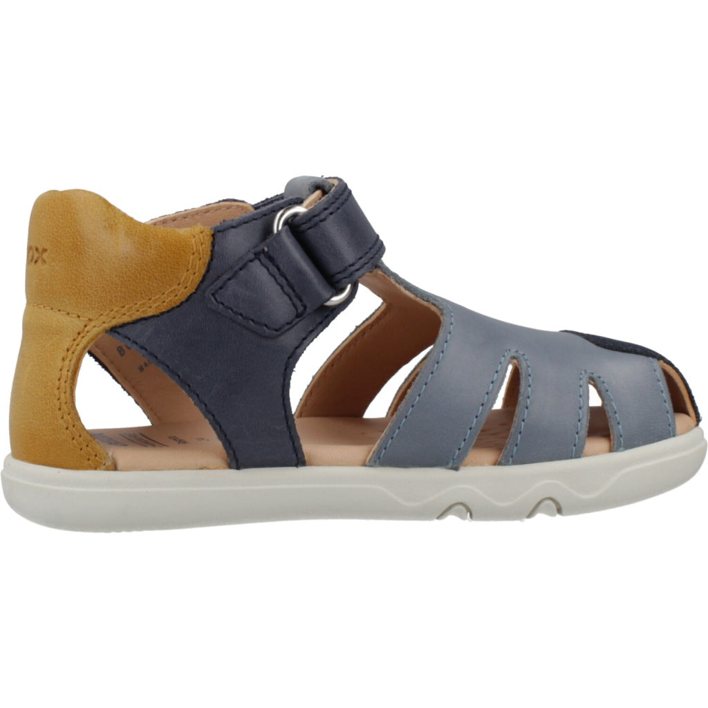 GEOX B SANDAL STEPPIEUP en color AZUL  (4)