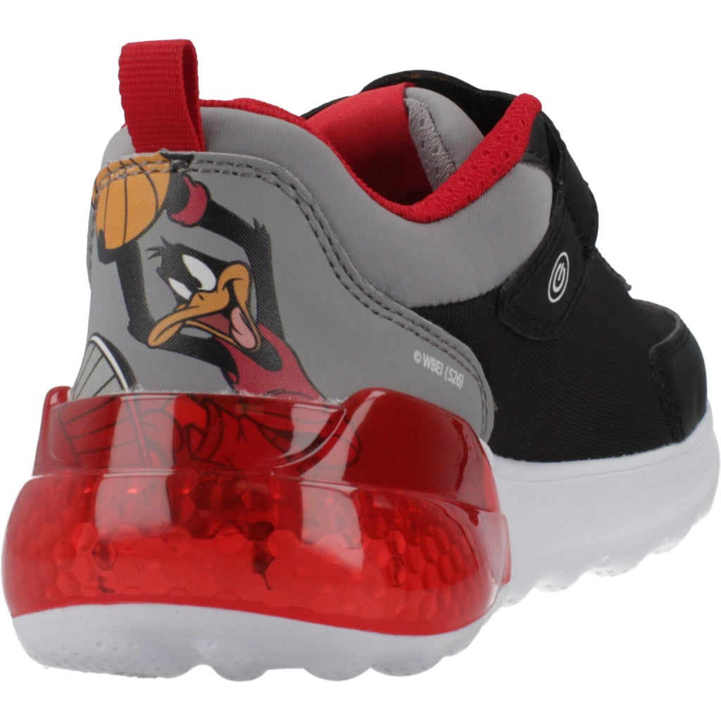 GEOX J ACTIVART ILLUMINUS en color NEGRO  (3)