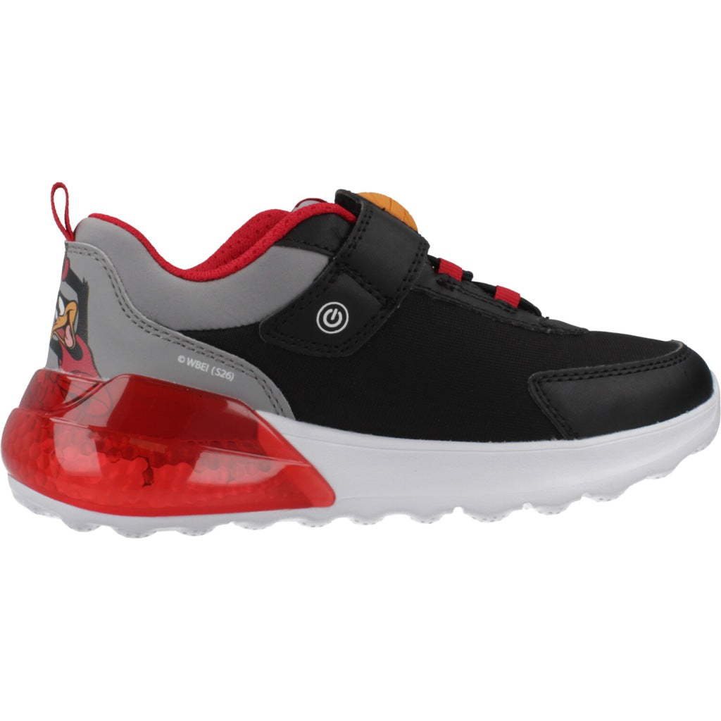 GEOX J ACTIVART ILLUMINUS en color NEGRO  (4)