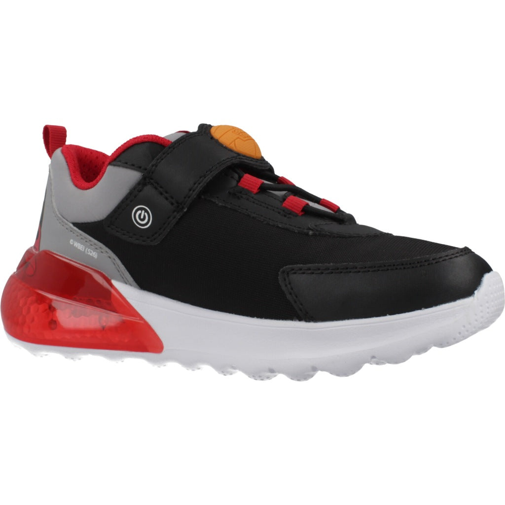GEOX J ACTIVART ILLUMINUS en color NEGRO  (5)