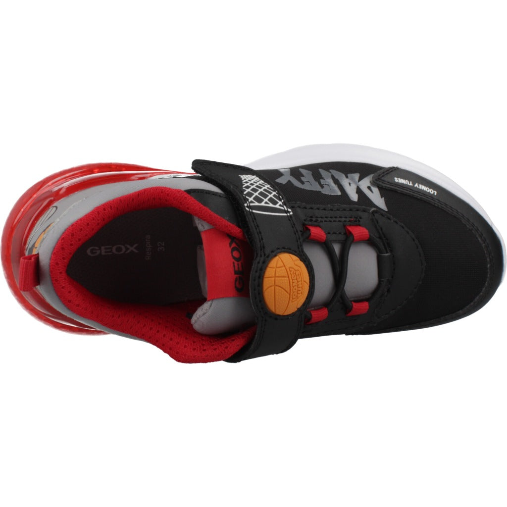 GEOX J ACTIVART ILLUMINUS en color NEGRO  (7)