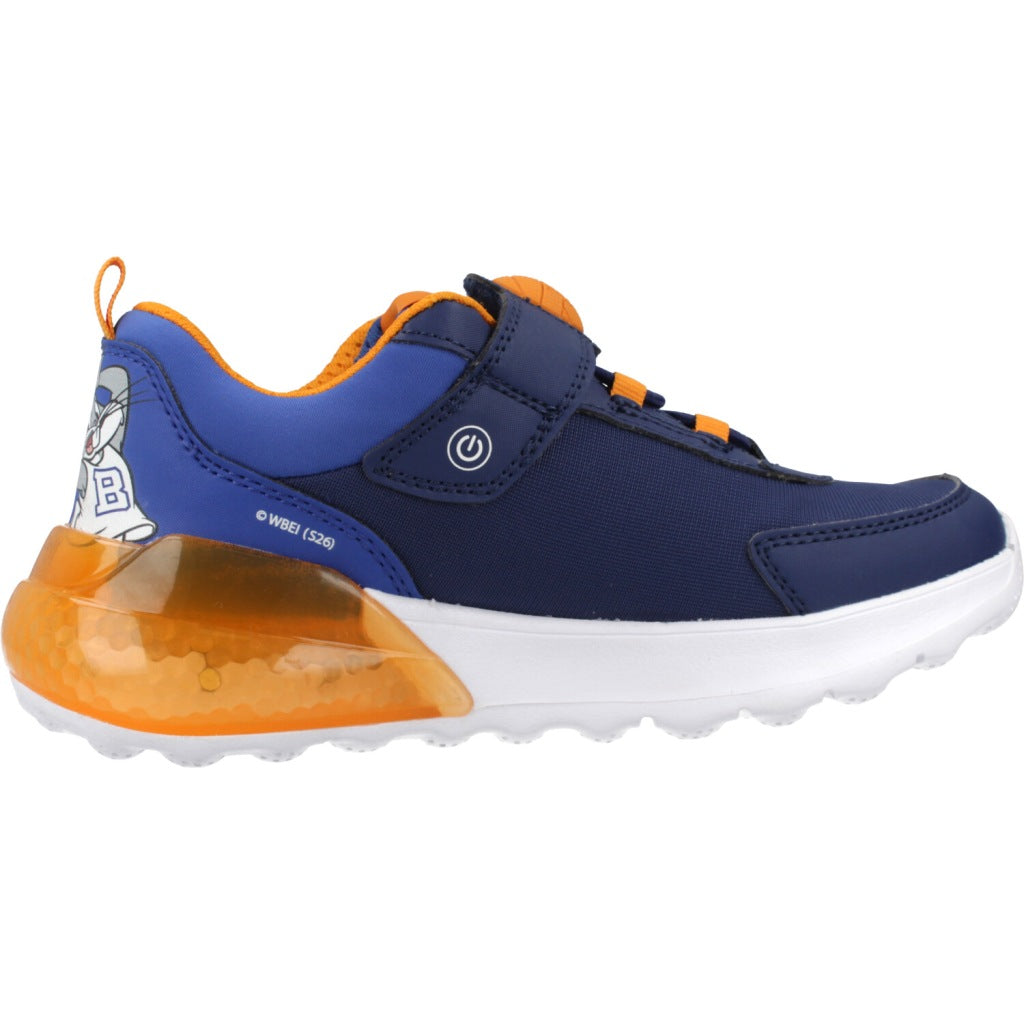 GEOX J ACTIVART ILLUMINUS en color AZUL  (4)