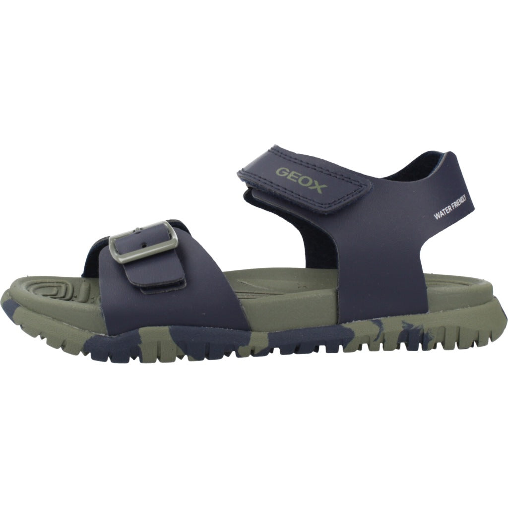 GEOX SANDAL FUSBETTO BO en color VERDE  (2)