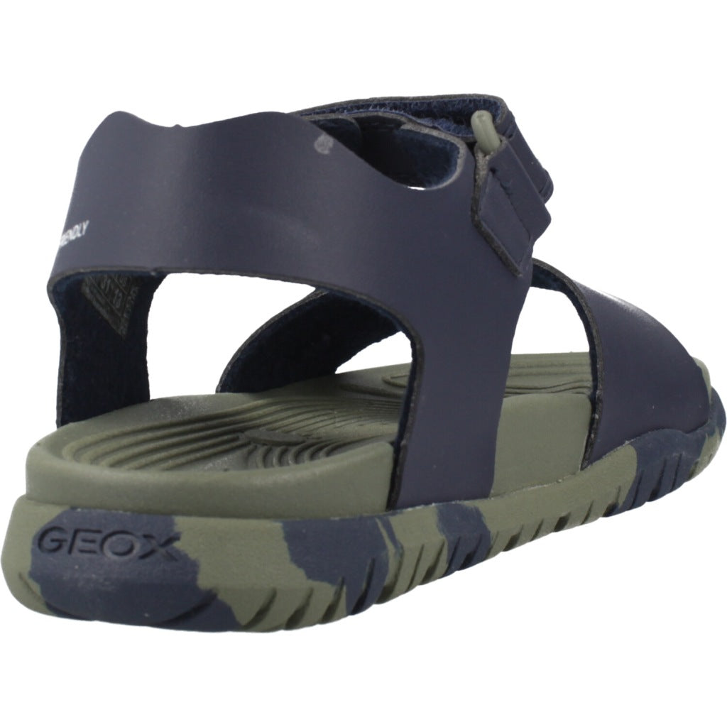 GEOX SANDAL FUSBETTO BO en color VERDE  (3)