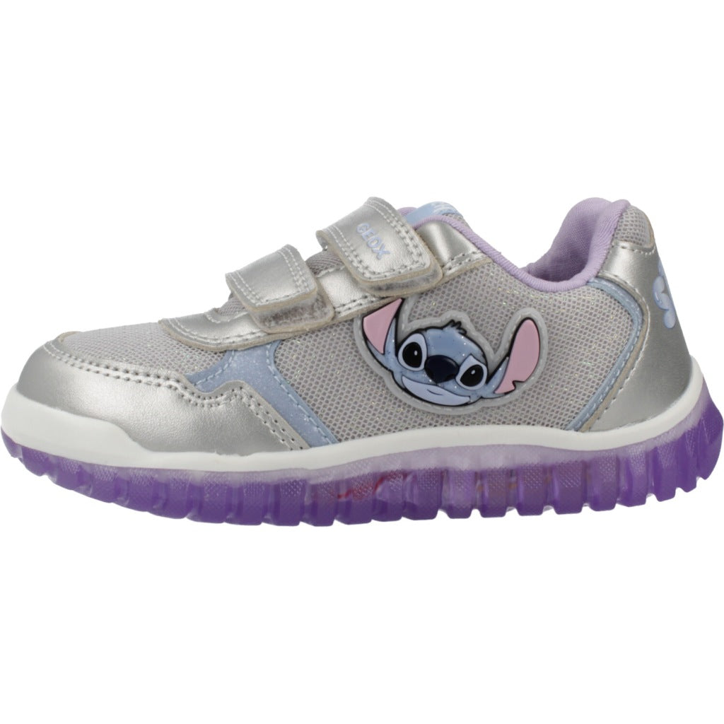 GEOX B LIGHTYLOO en color PLATA  (2)