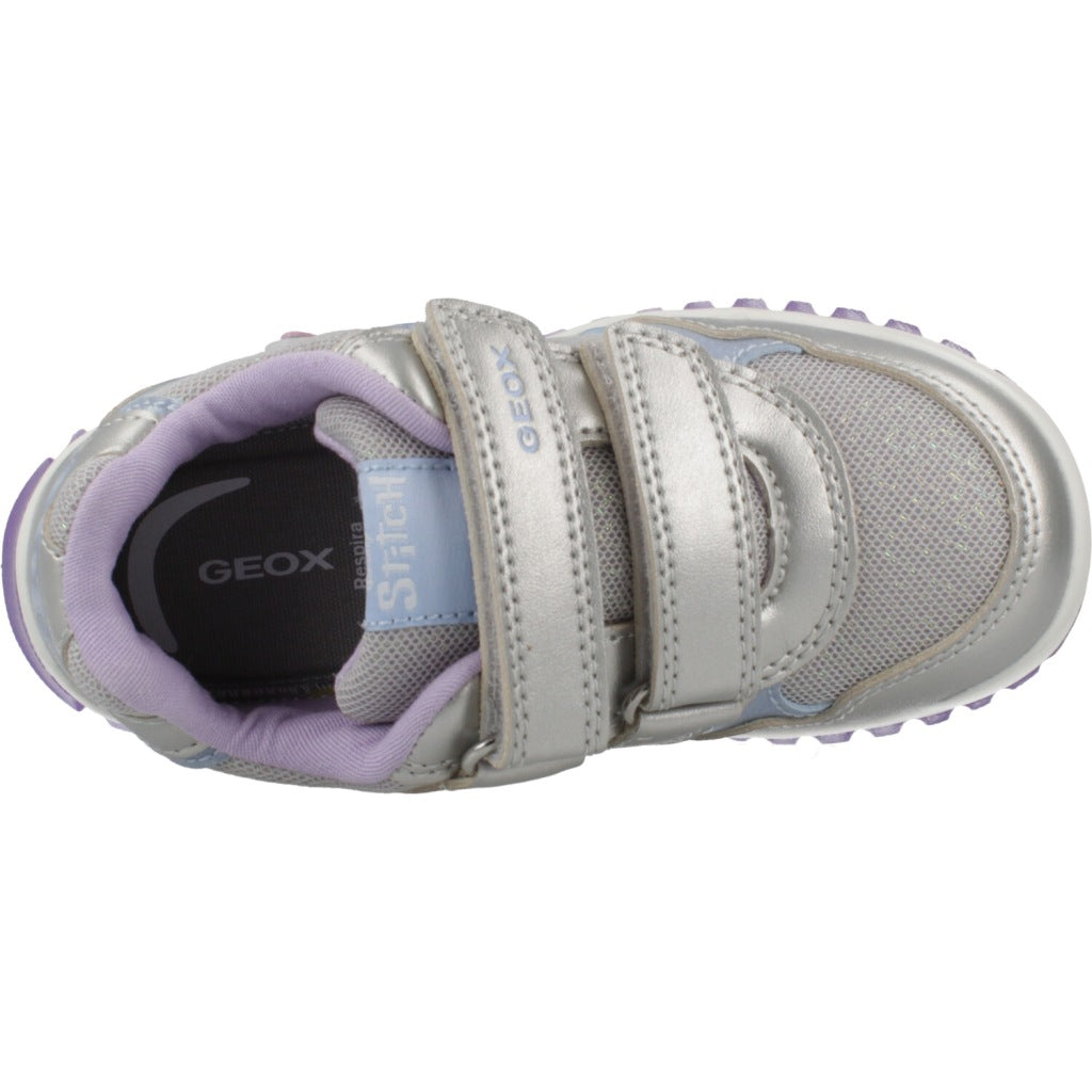 GEOX B LIGHTYLOO en color PLATA  (7)