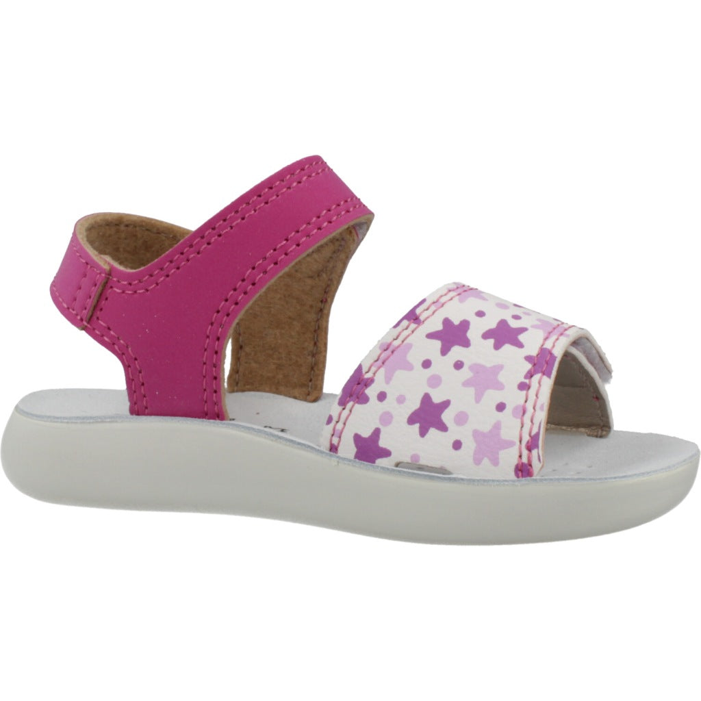 GEOX B SANDAL LIGHTFLOPPY B en color ROSA  (5)