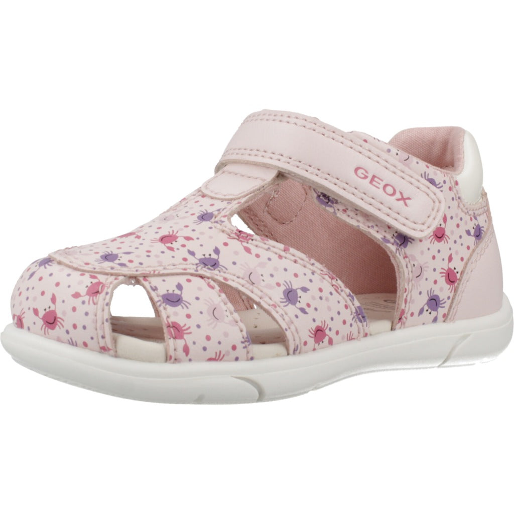 GEOX B SANDAL ZAPITO en color ROSA  (1)
