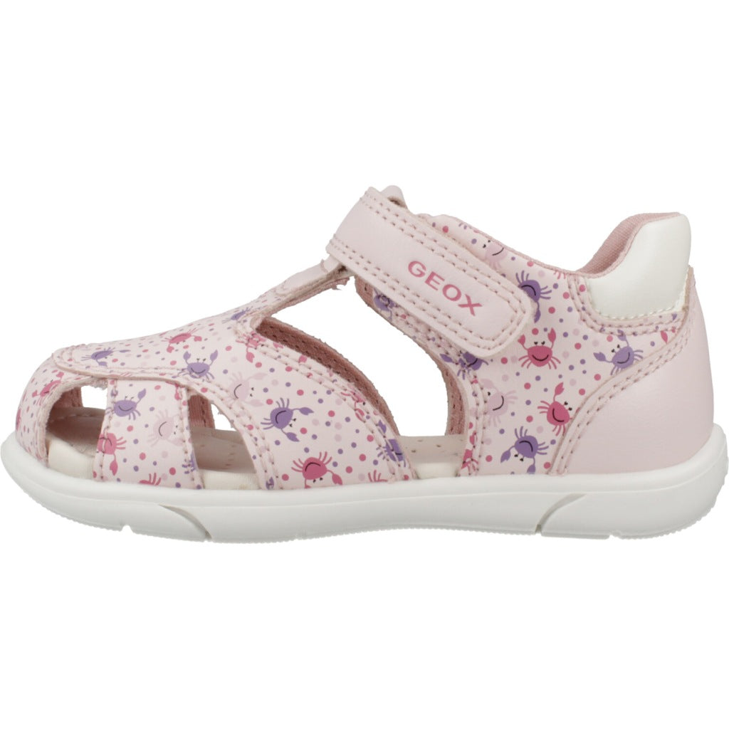 GEOX B SANDAL ZAPITO en color ROSA  (2)