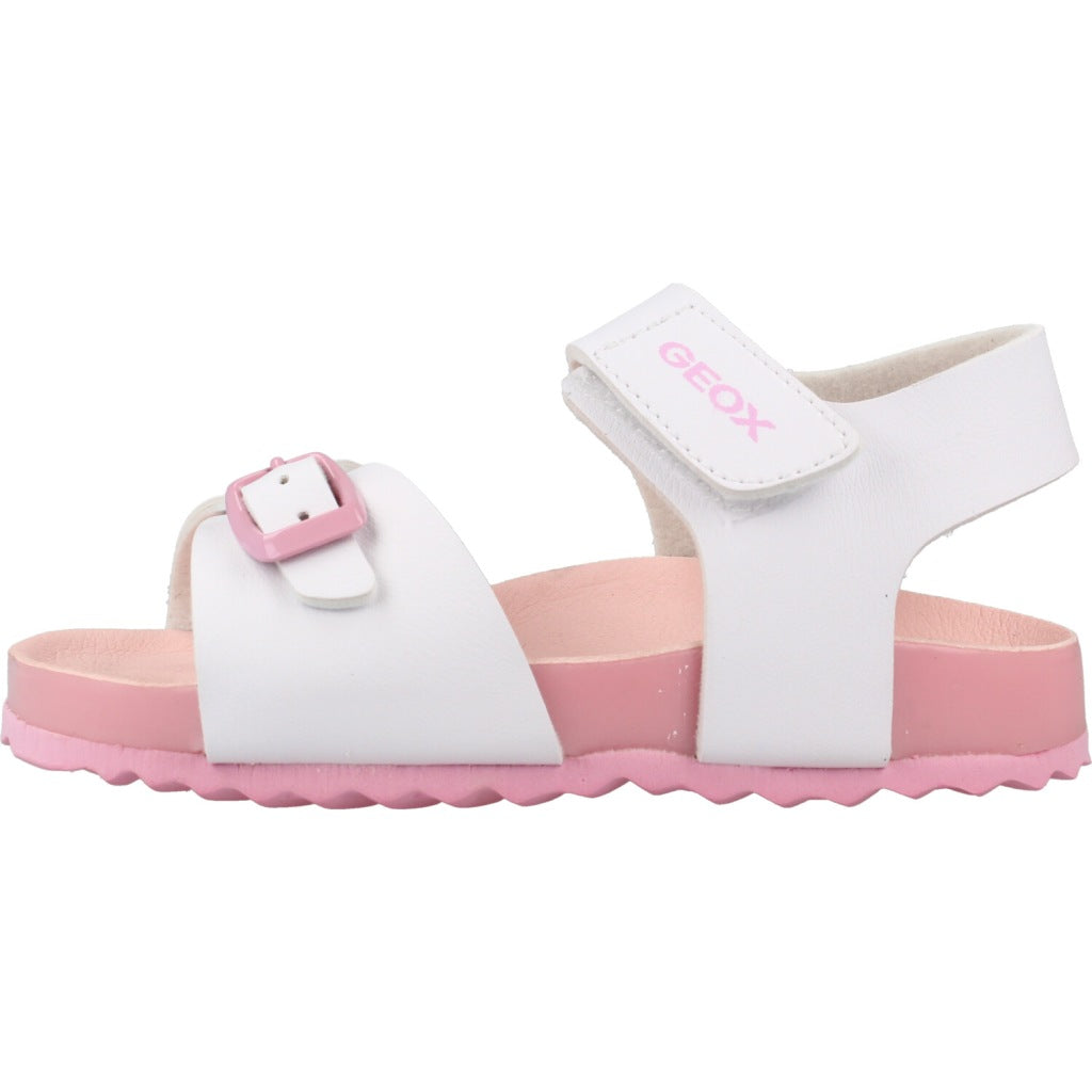 GEOX B SANDAL CHALKI en color BLANCO  (2)