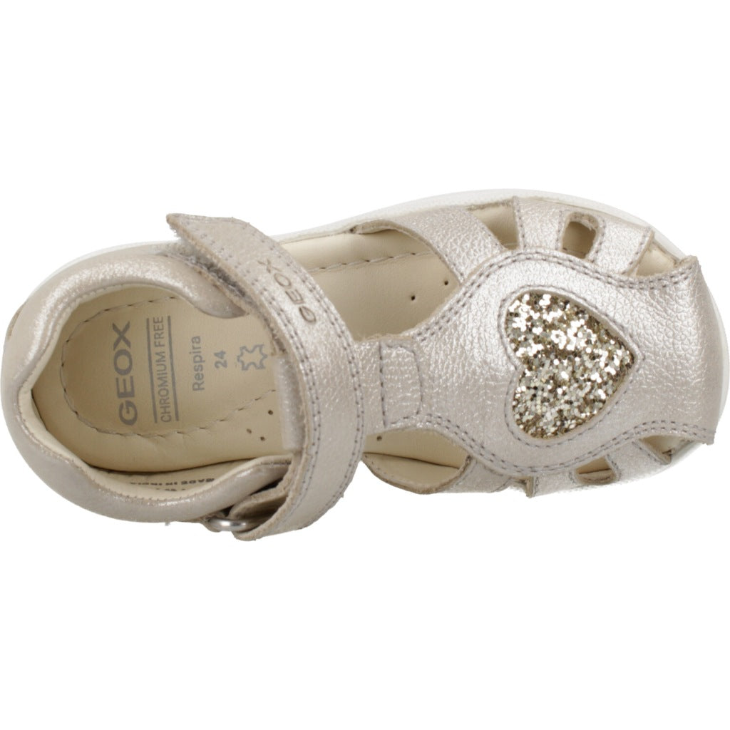 GEOX B SANDAL MACCHIA en color ORO  (6)