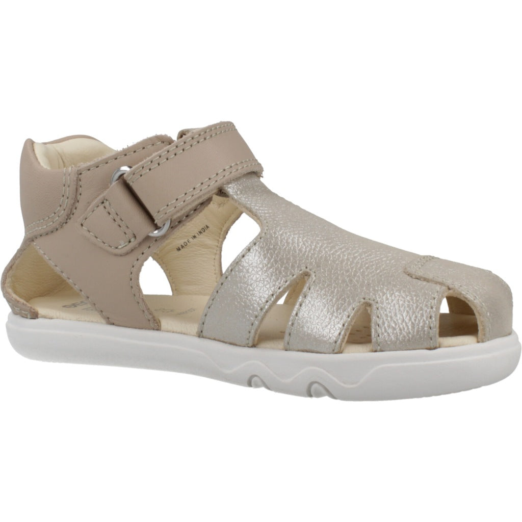 GEOX B SANDAL STEPPIEUP en color ORO  (5)