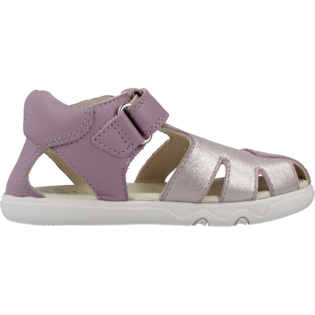 GEOX B SANDAL STEPPIEUP en color VIOLETA  (4)