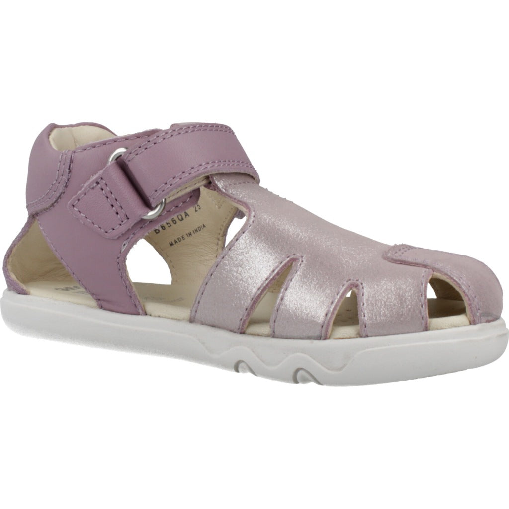 GEOX B SANDAL STEPPIEUP en color VIOLETA  (5)