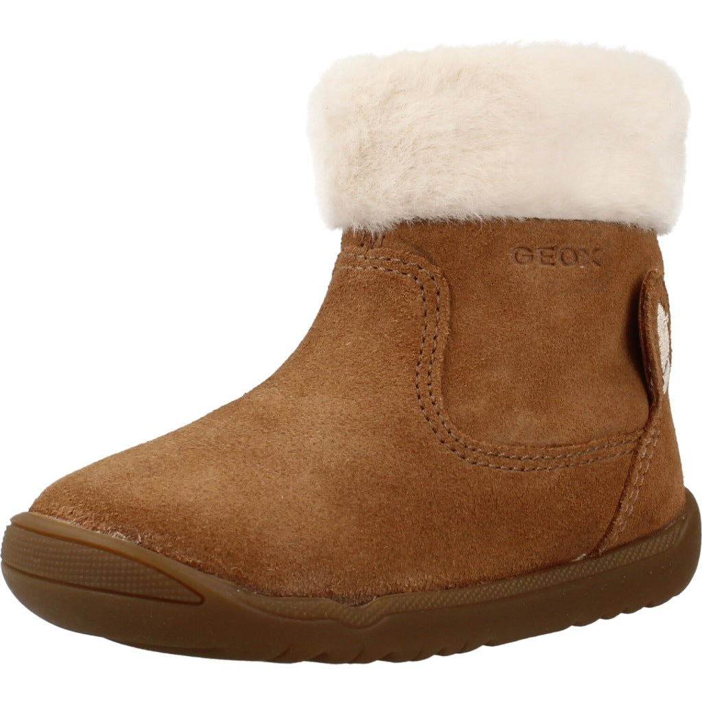 GEOX B MACCHIA GIRL en color MARRON  (1)