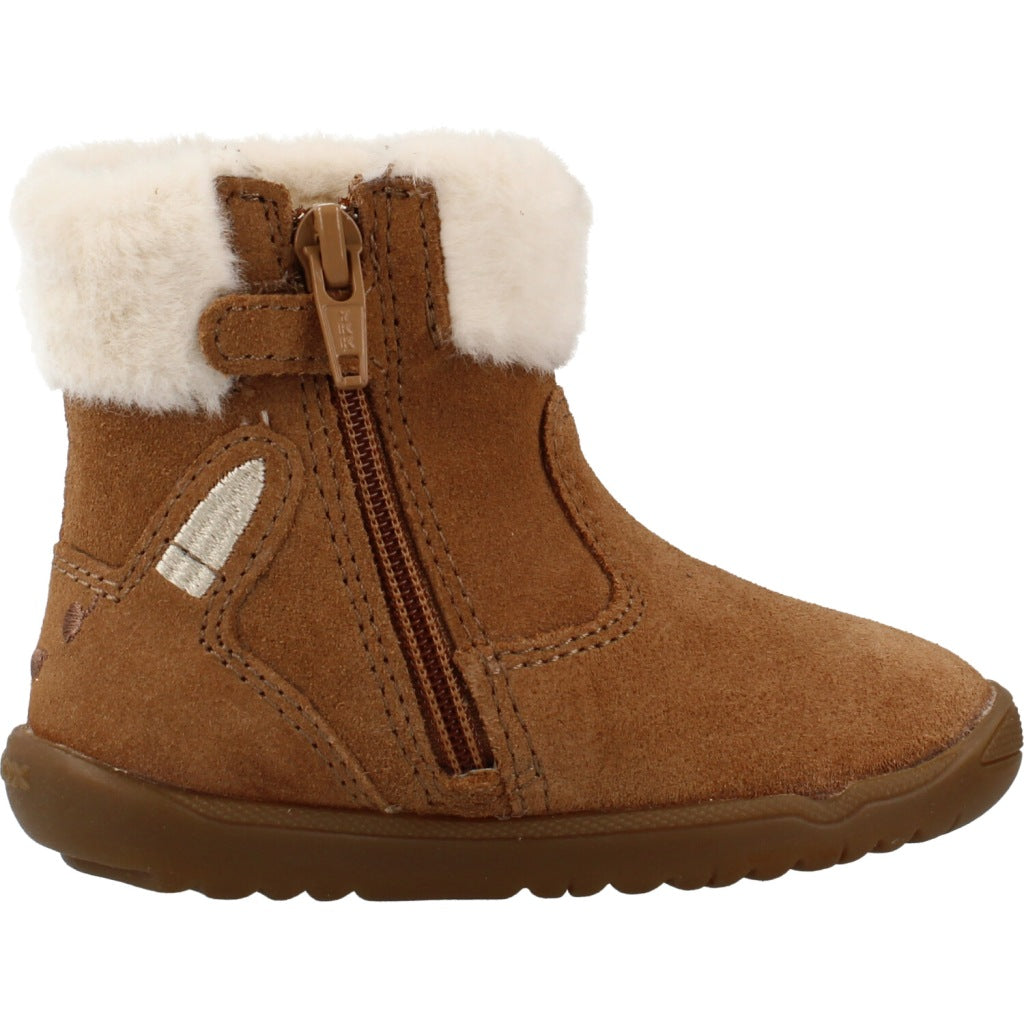 GEOX B MACCHIA GIRL en color MARRON  (4)