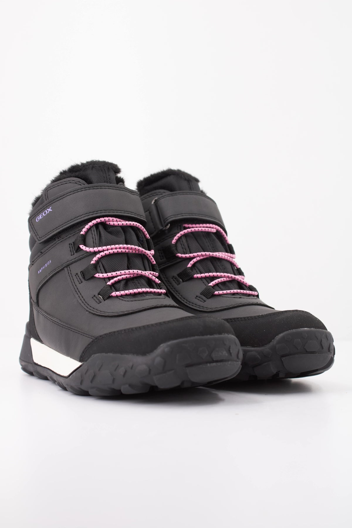 GEOX J TREKKYUP GIRL en color ROSA  (2)