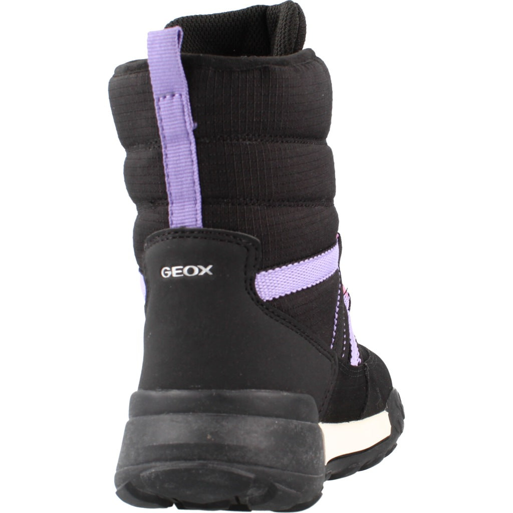 GEOX J TREKKYUP GIRL en color NEGRO  (3)