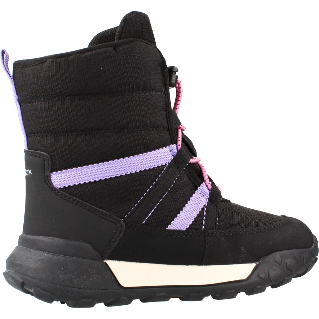 GEOX J TREKKYUP GIRL en color NEGRO  (4)