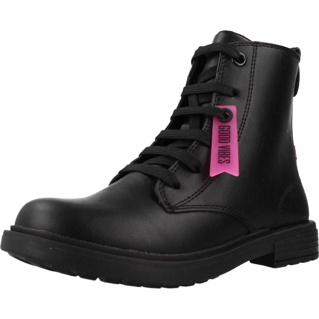 GEOX J ECLAIR GIRL en color NEGRO  (1)