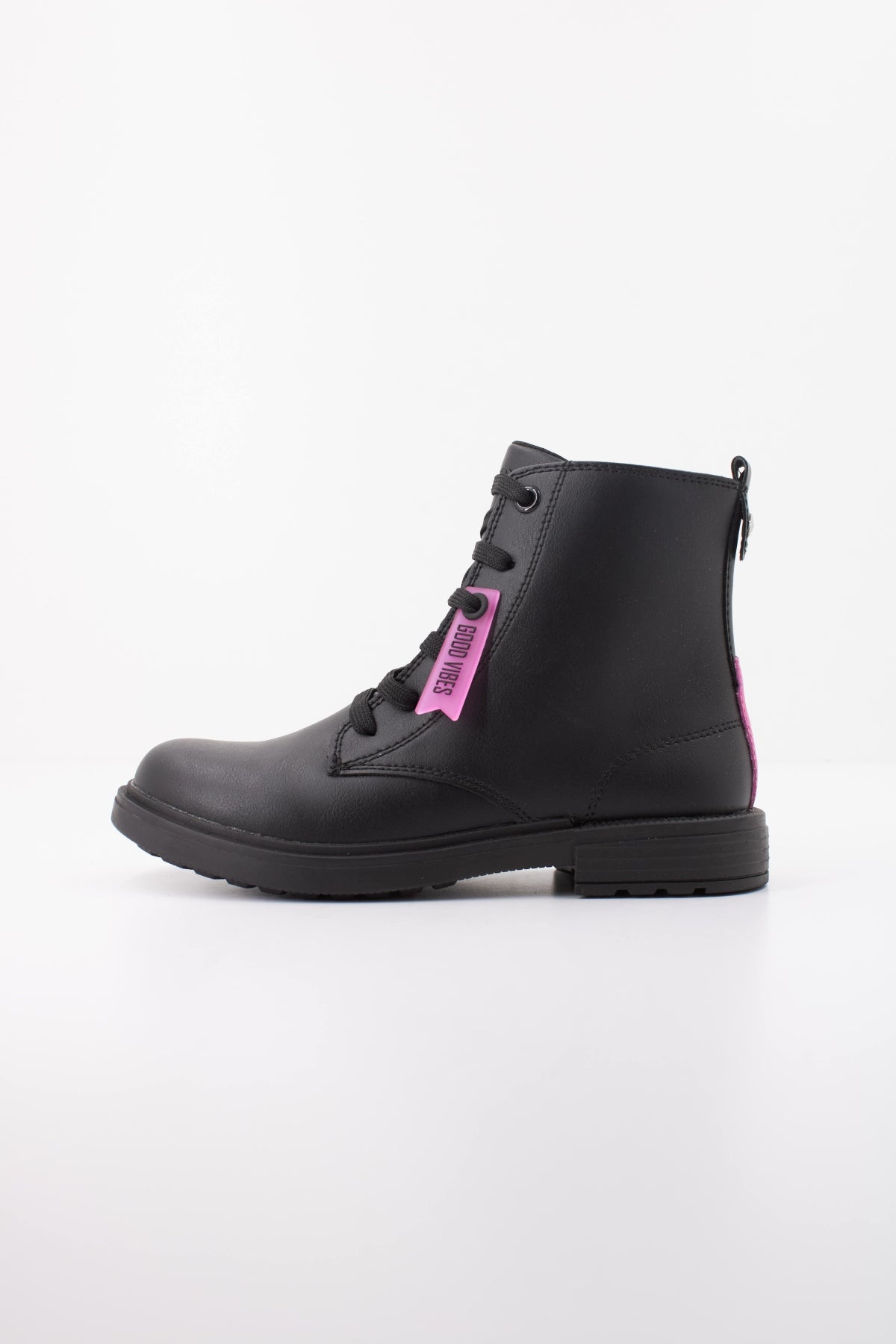 GEOX J ECLAIR GIRL en color NEGRO  (1)