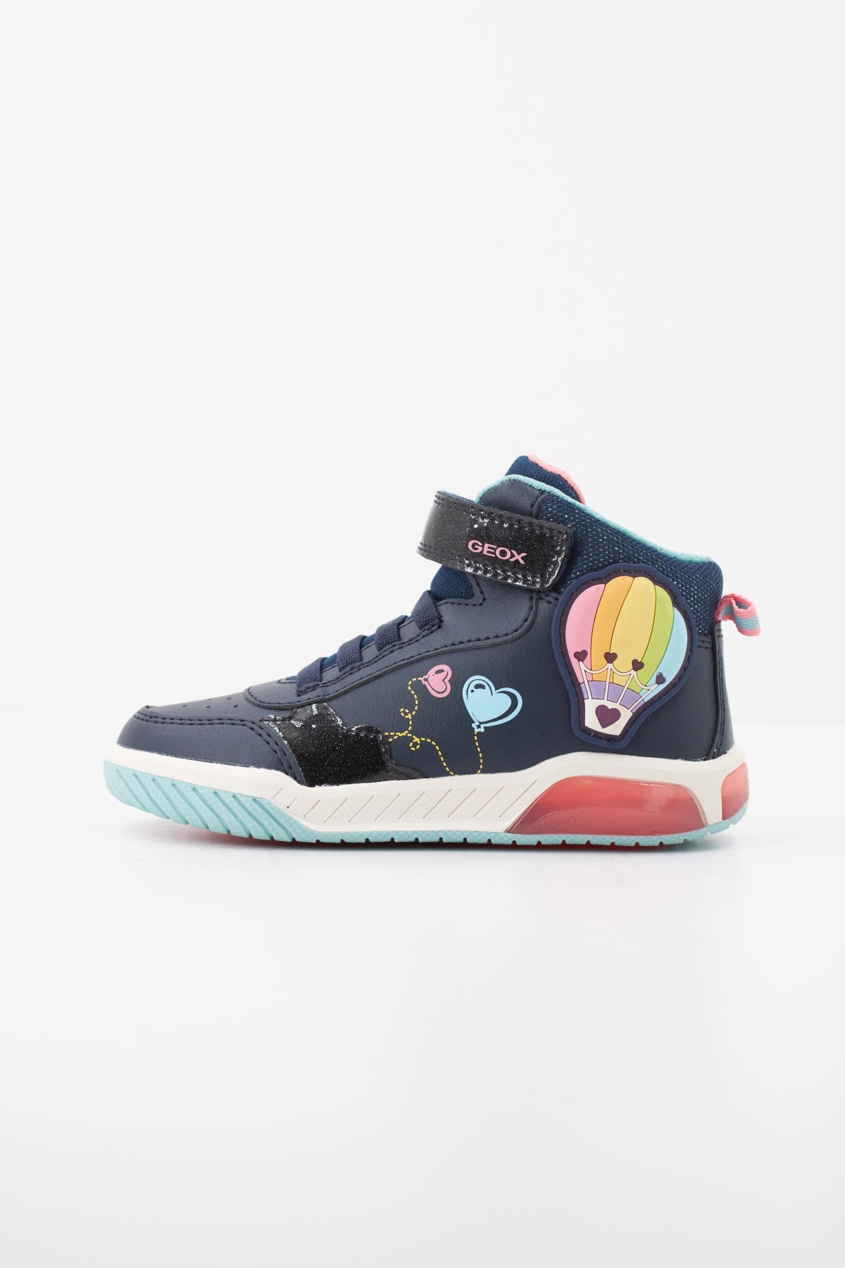 GEOX  J INEK GIRL  en color AZUL  (1)