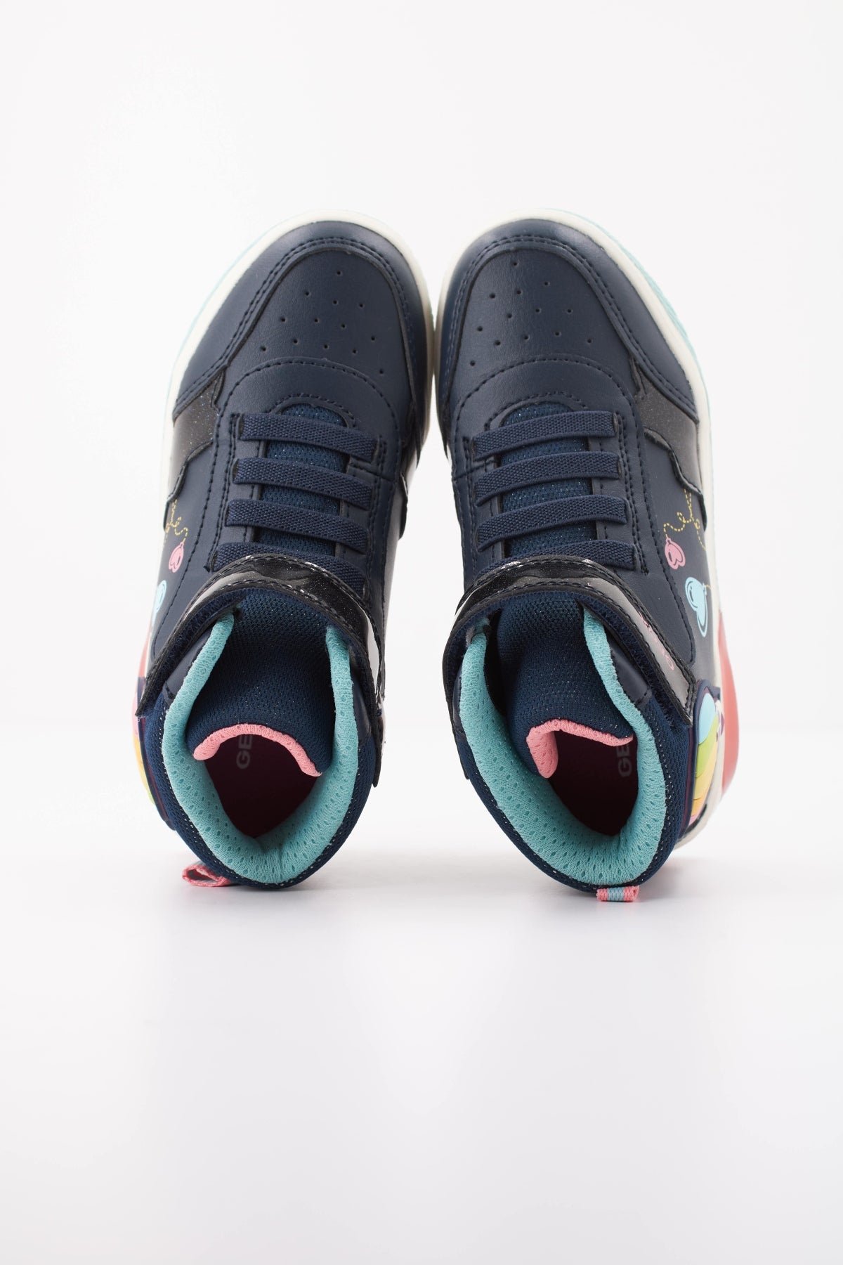 GEOX  J INEK GIRL  en color AZUL  (3)