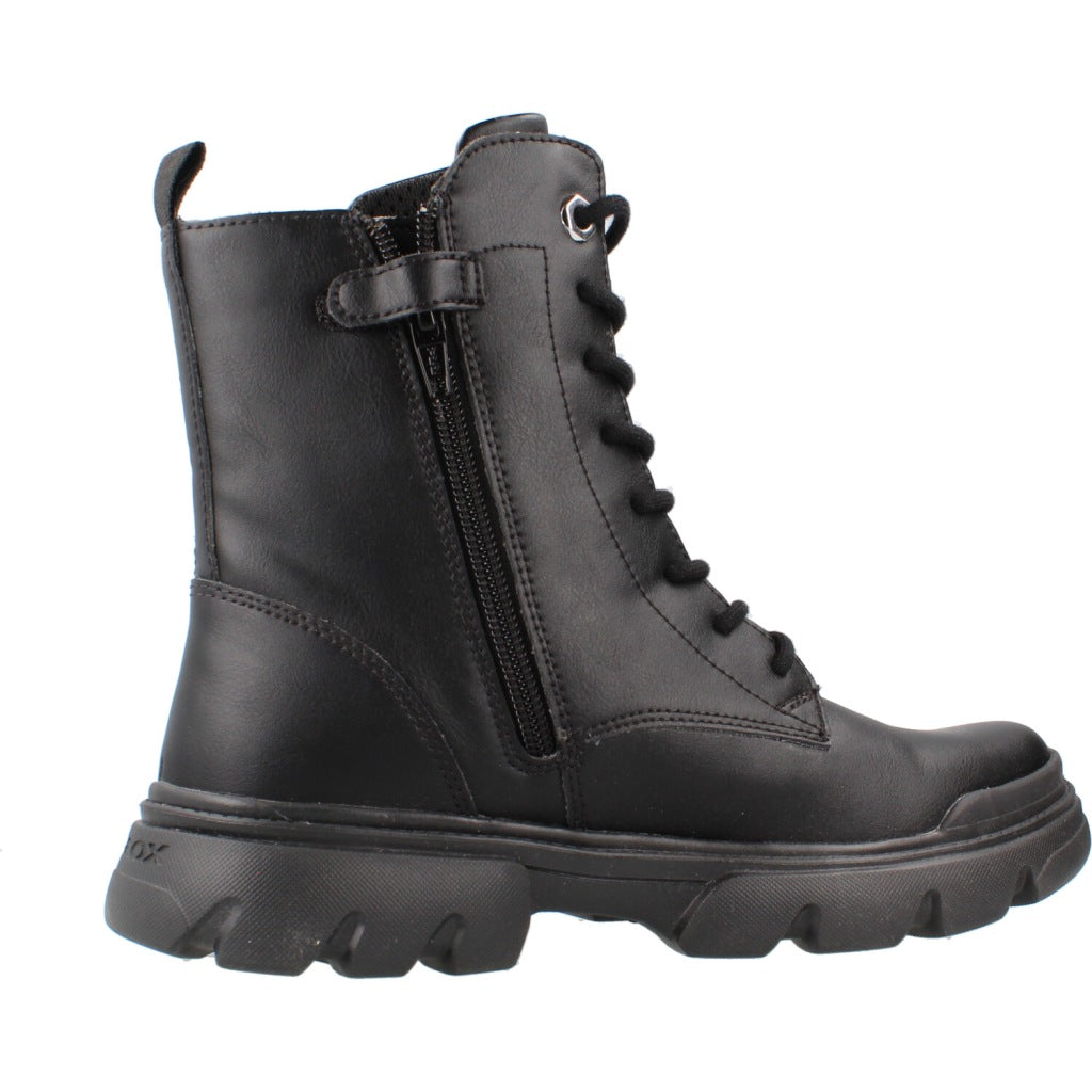 GEOX J JUNETTE GIRL en color NEGRO  (4)