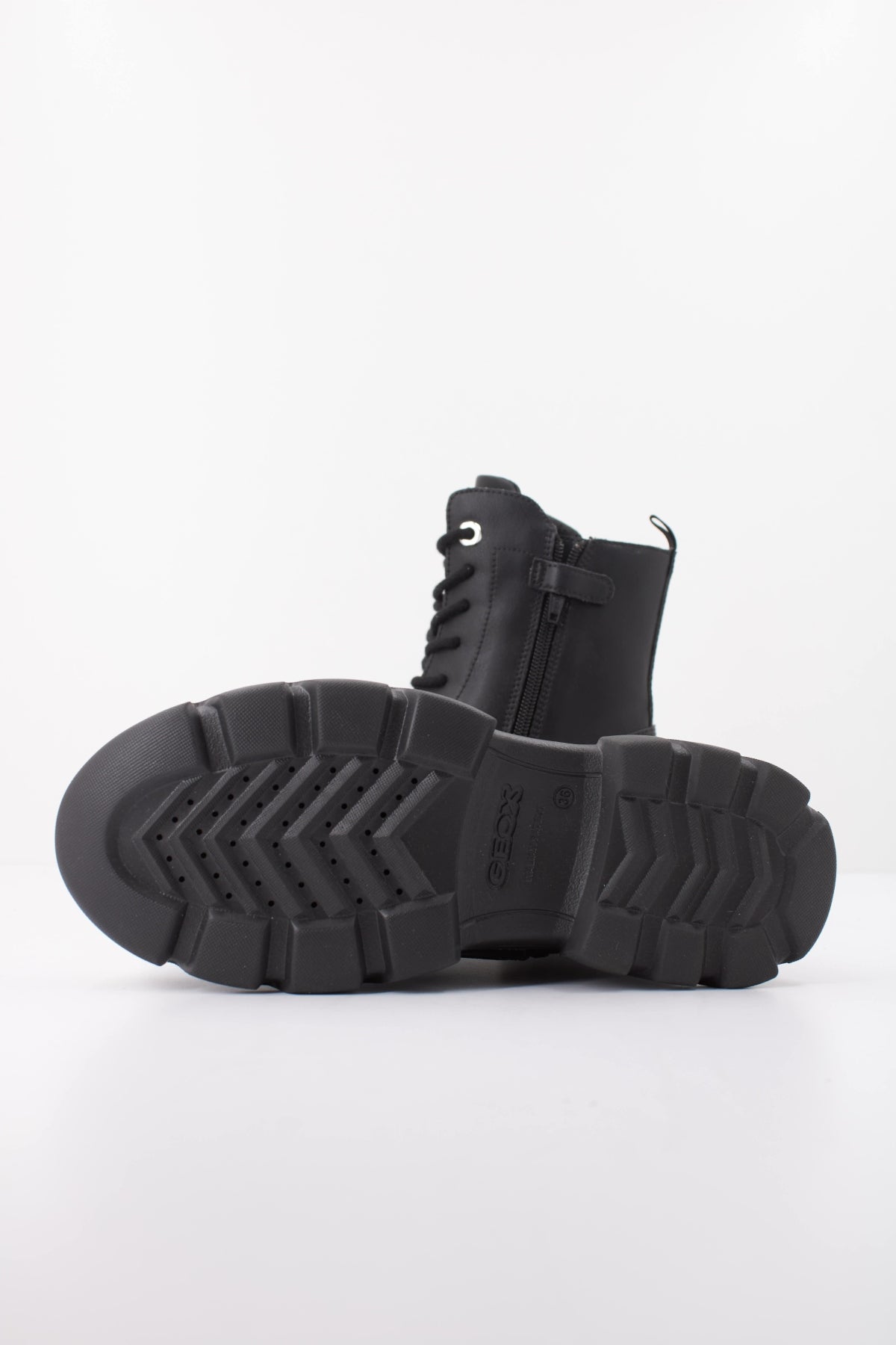 GEOX J JUNETTE GIRL en color NEGRO  (5)