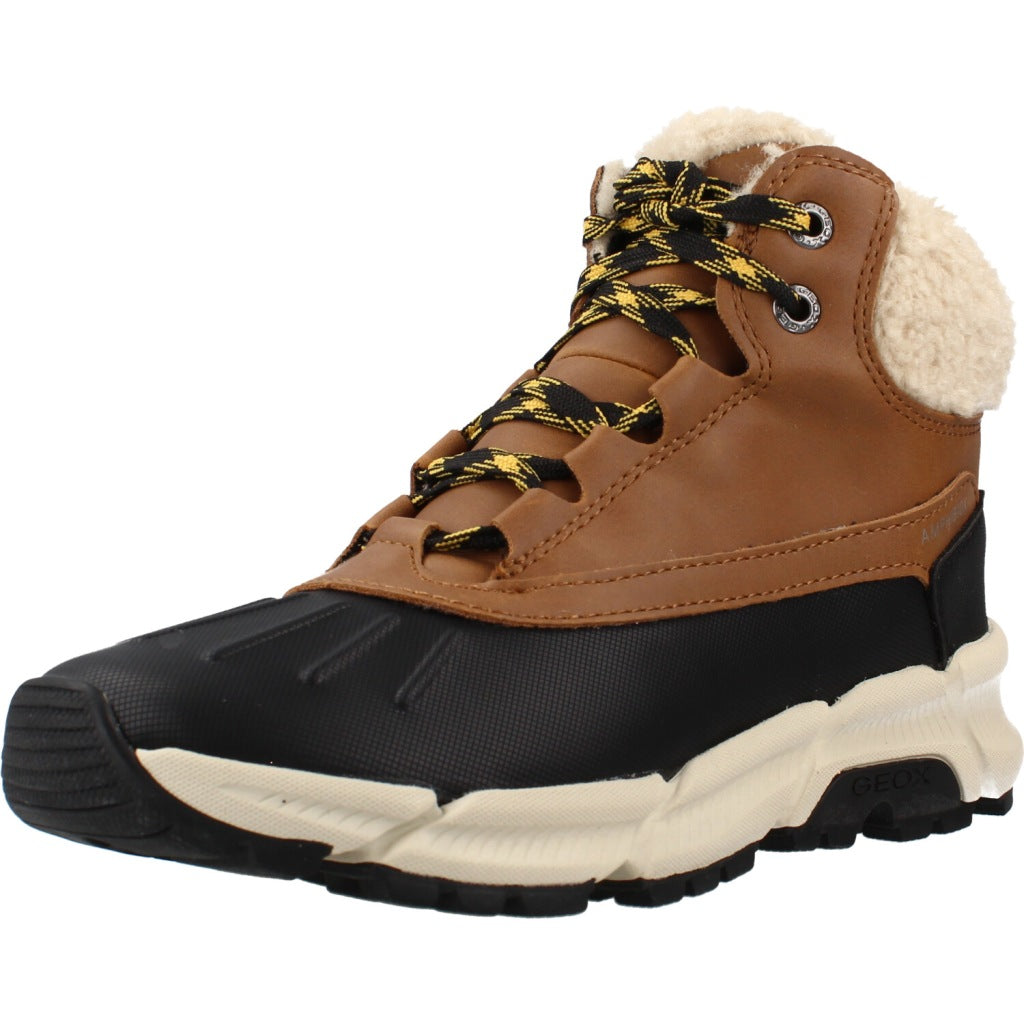 GEOX J FLEXYPER PLUS BOY en color MARRON  (1)