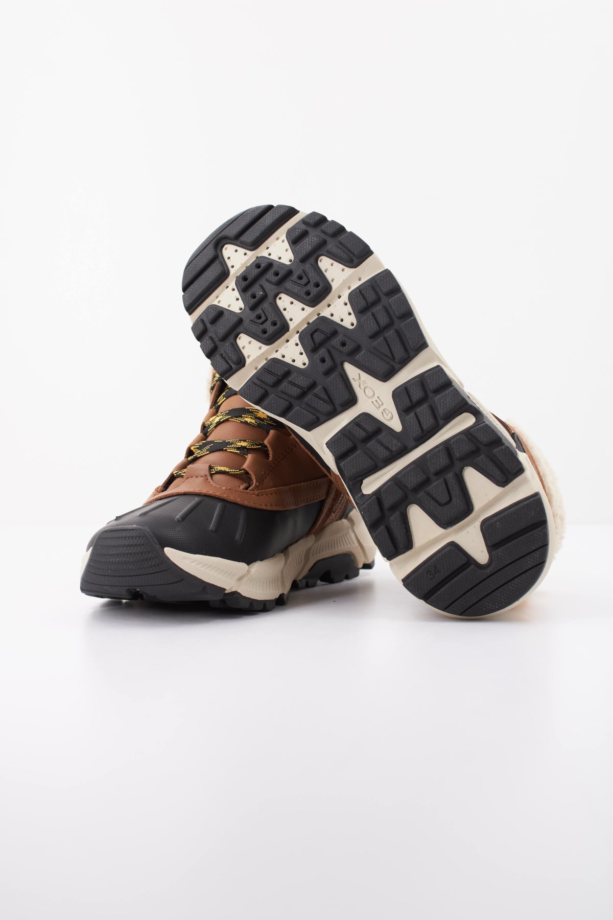 GEOX J FLEXYPER PLUS BOY en color MARRON  (5)