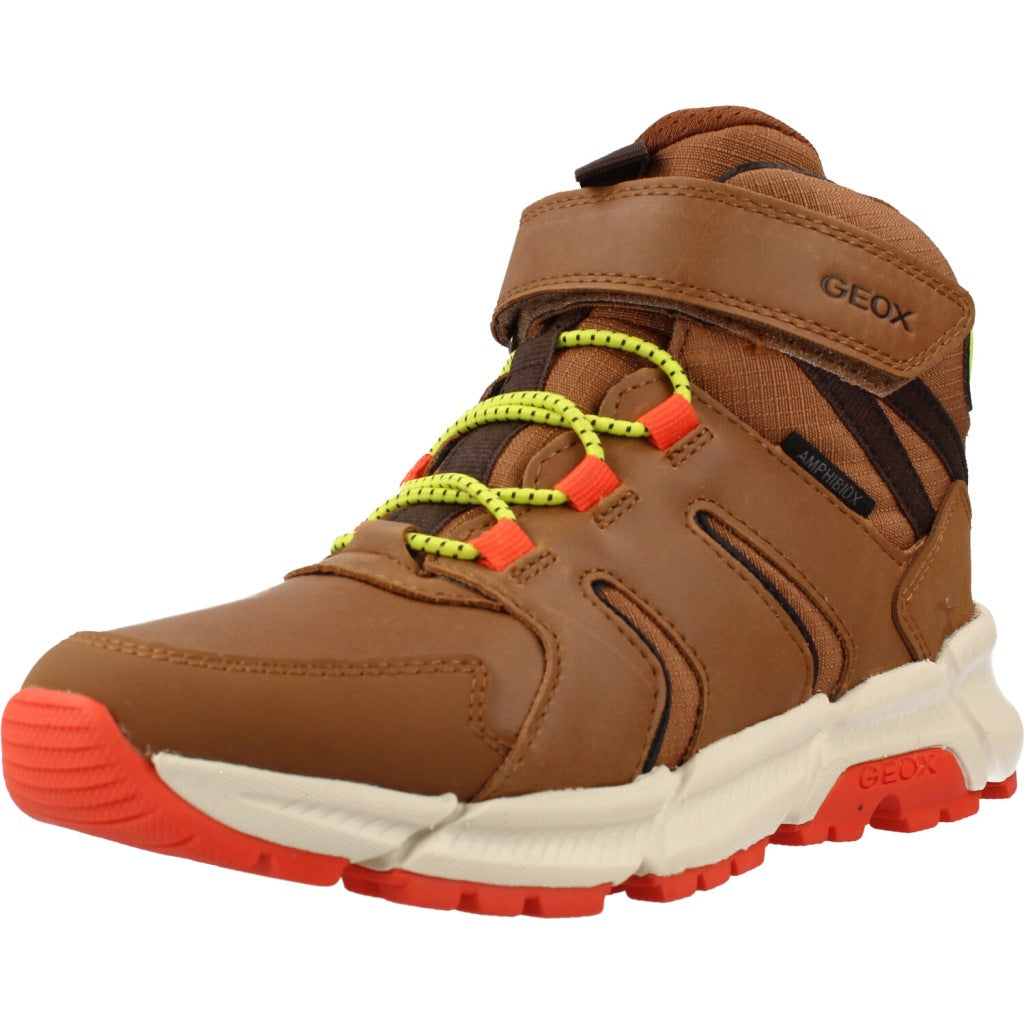 GEOX J FLEXYPER PLUS BOY en color MARRON  (1)