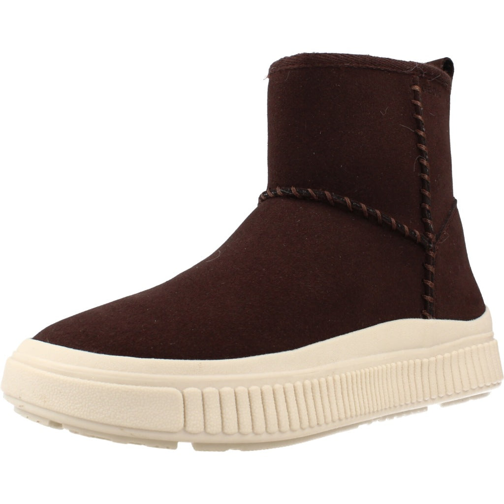GEOX J LAQUINNY GIRL en color MARRON  (1)