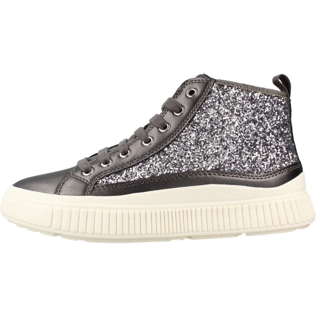 GEOX J LAQUINNY GIRL en color GRIS  (2)