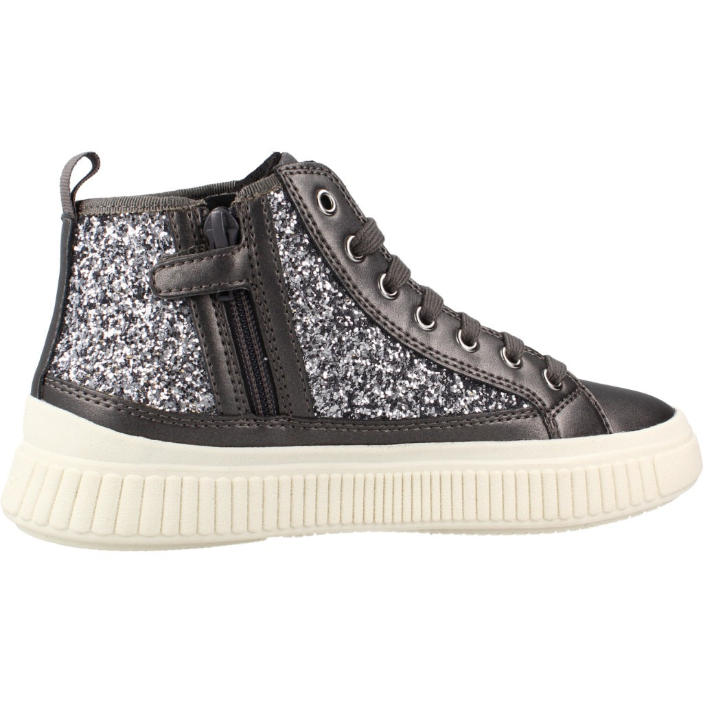 GEOX J LAQUINNY GIRL en color GRIS  (4)