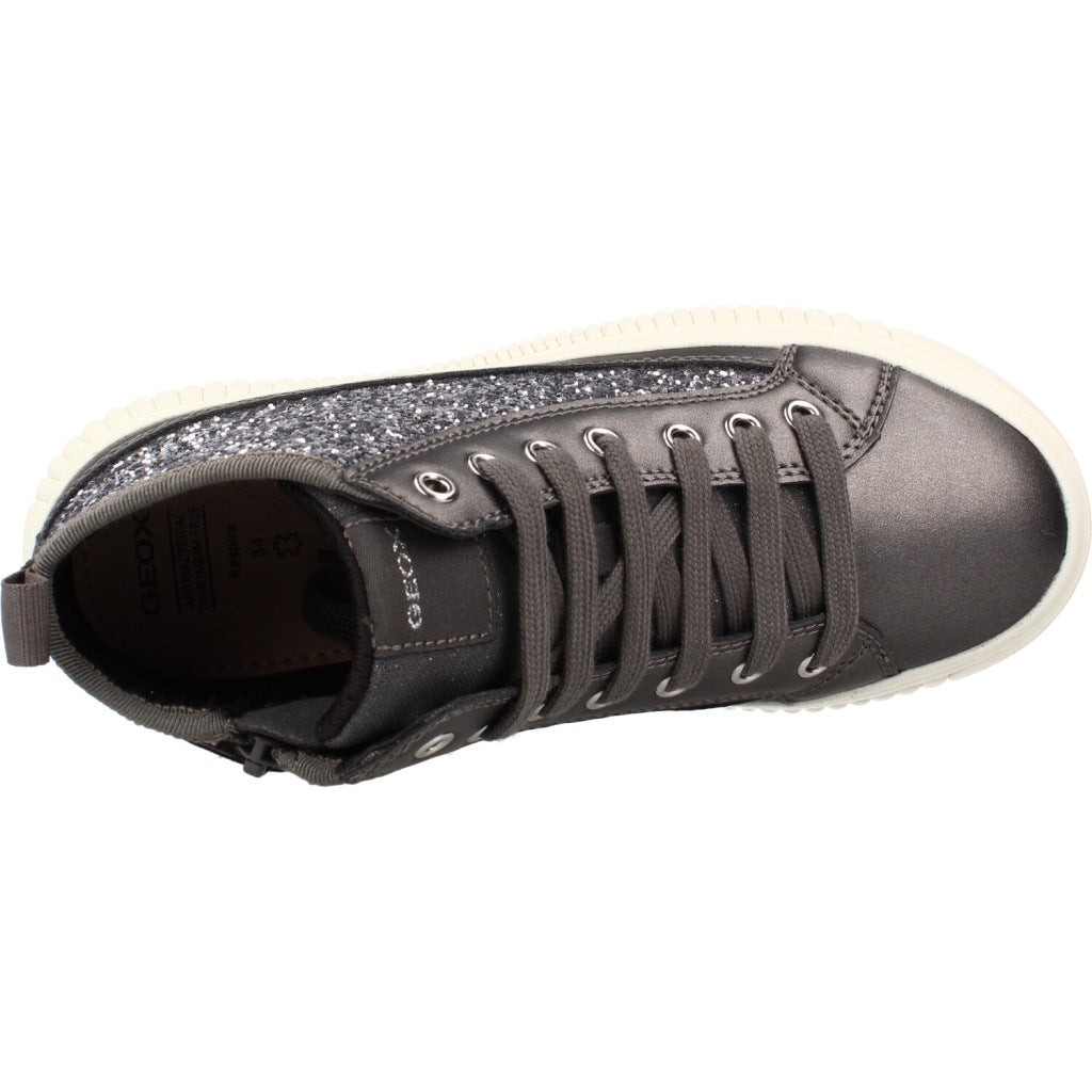 GEOX J LAQUINNY GIRL en color GRIS  (7)