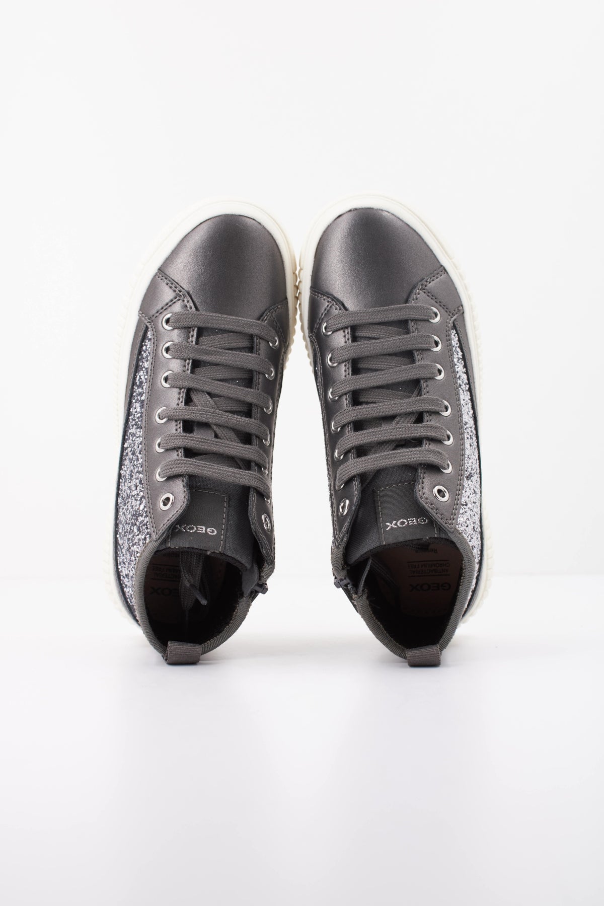 GEOX J LAQUINNY GIRL en color GRIS  (3)