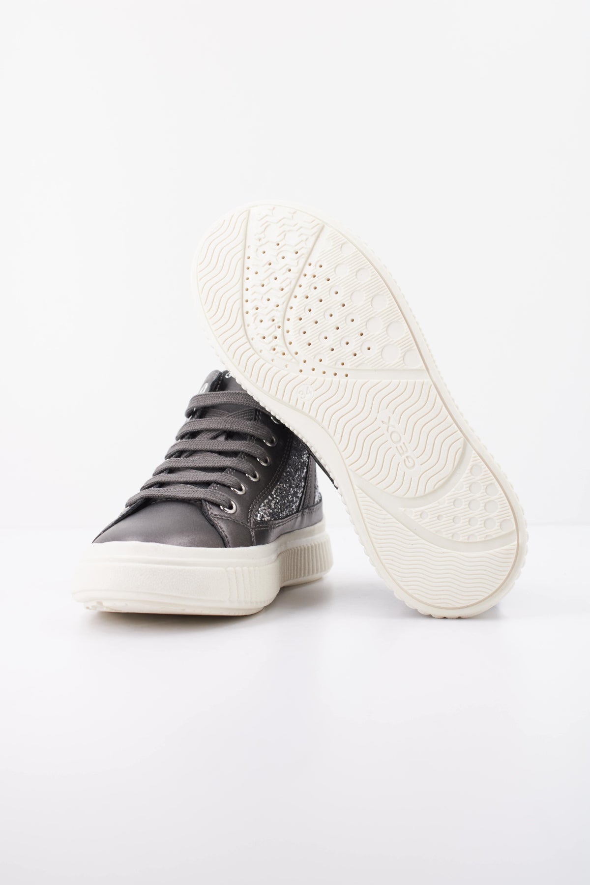 GEOX J LAQUINNY GIRL en color GRIS  (5)