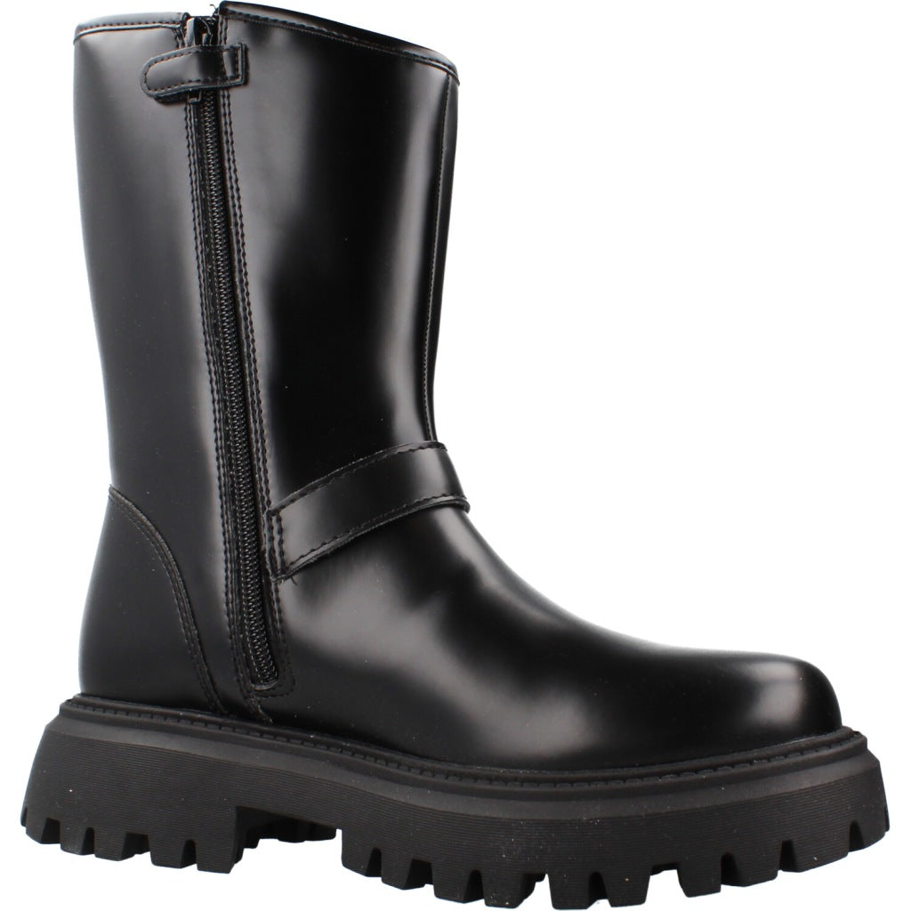 GEOX J MAQUINNENS GIRL en color NEGRO  (5)