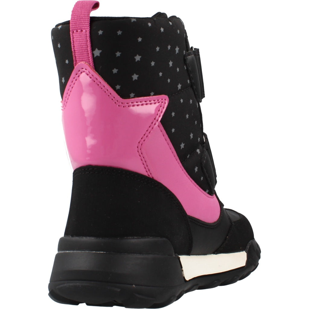 GEOX J TREKKYUP GIRL en color NEGRO  (3)
