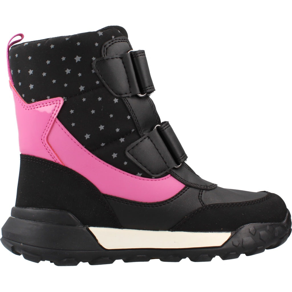 GEOX J TREKKYUP GIRL en color NEGRO  (4)