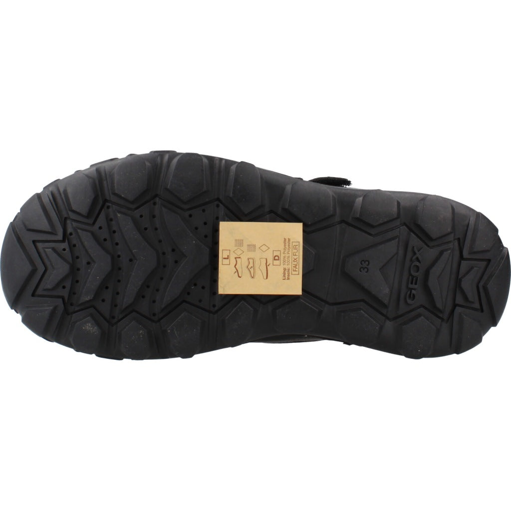 GEOX J TREKKYUP GIRL en color NEGRO  (6)