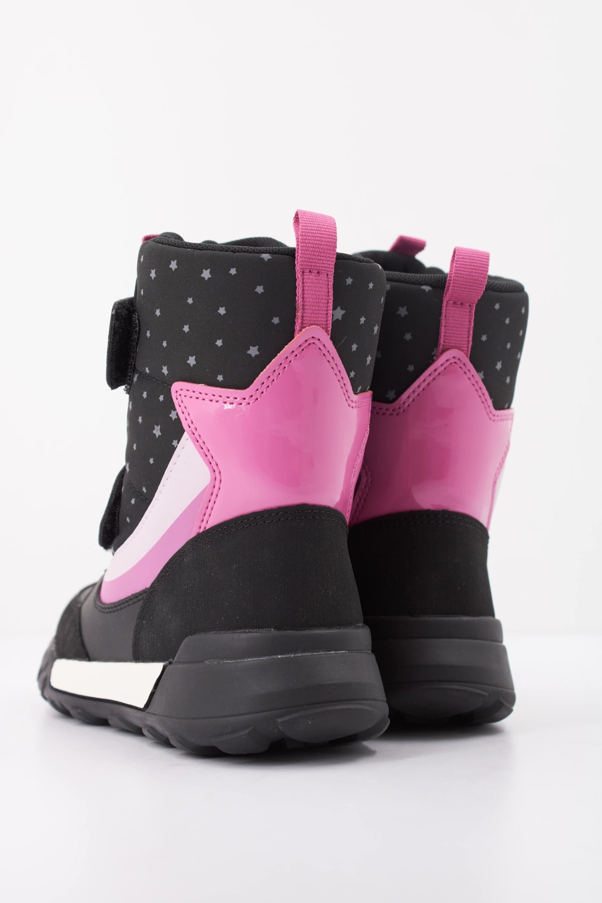 GEOX J TREKKYUP GIRL en color NEGRO  (4)