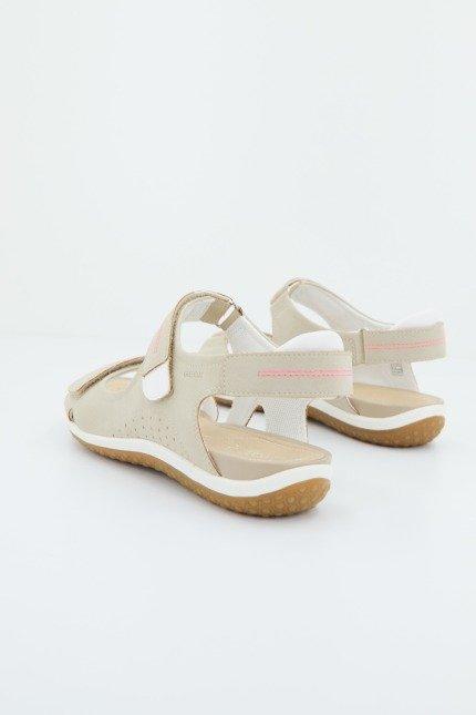GEOX D SANDAL VEGA A en color BEIS  (3)