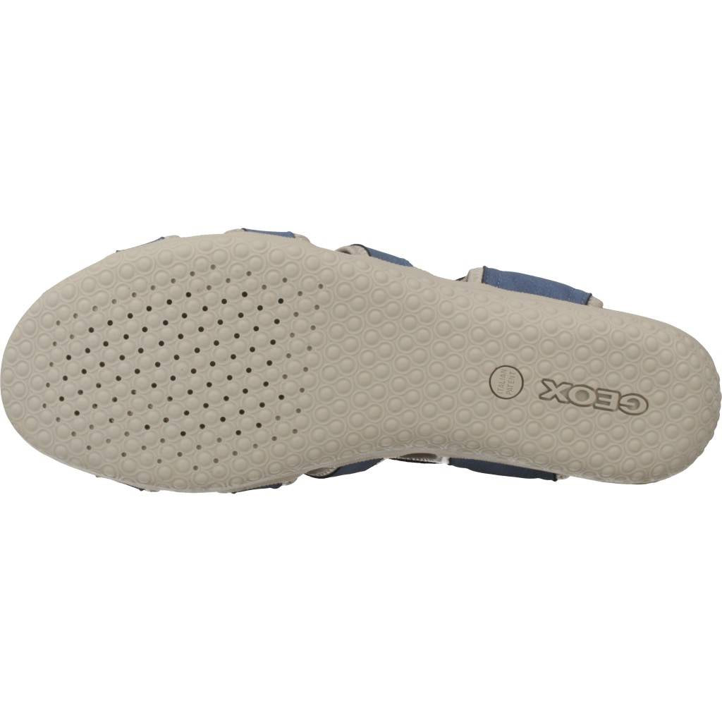 GEOX D SANDAL VEGA en color AZUL  (7)