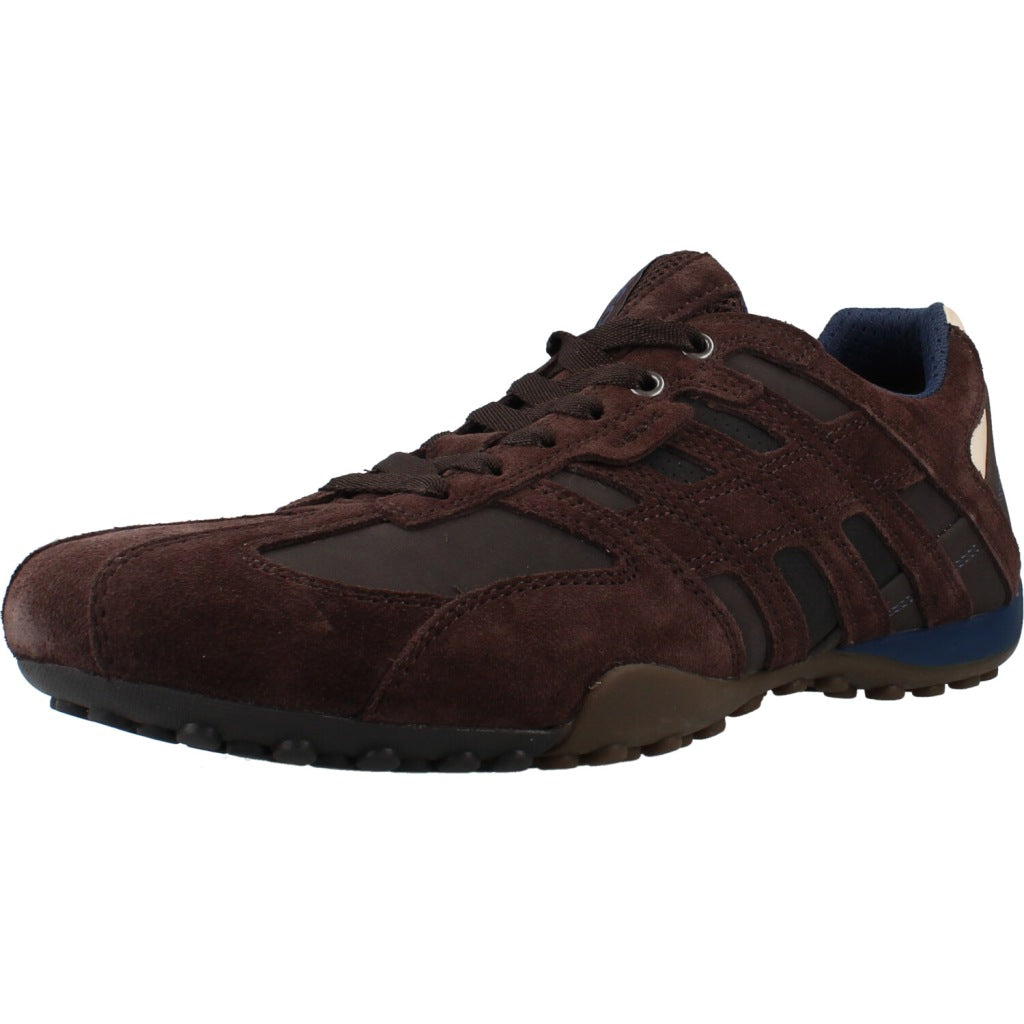 GEOX UK EK UOMO SNAKE en color MARRON  (1)