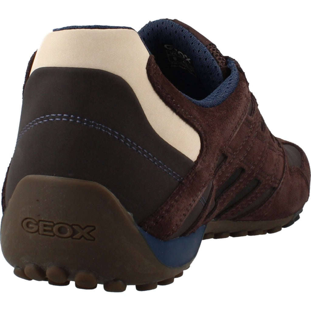 GEOX UK EK UOMO SNAKE en color MARRON  (3)